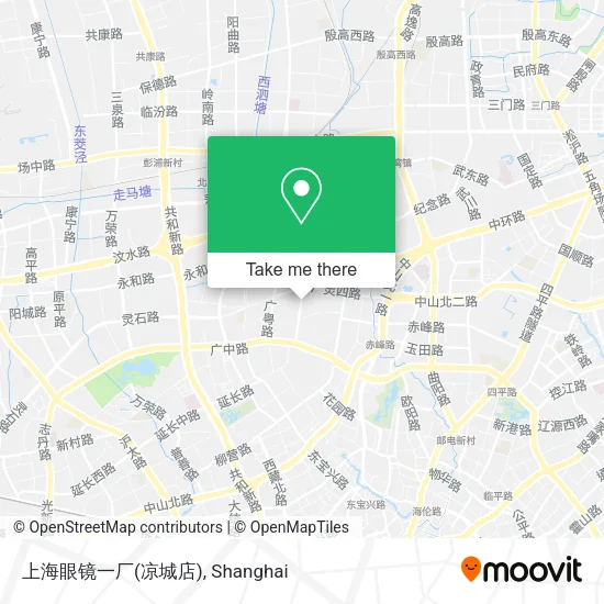 上海眼镜一厂(凉城店) map