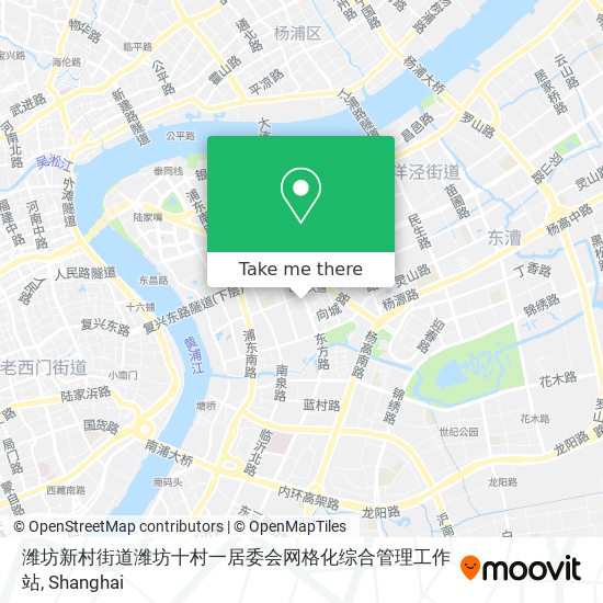潍坊新村街道潍坊十村一居委会网格化综合管理工作站 map