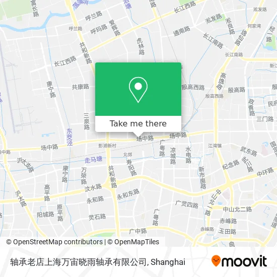 轴承老店上海万宙晓雨轴承有限公司 map