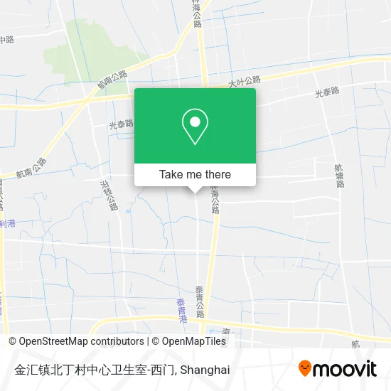 金汇镇北丁村中心卫生室-西门 map