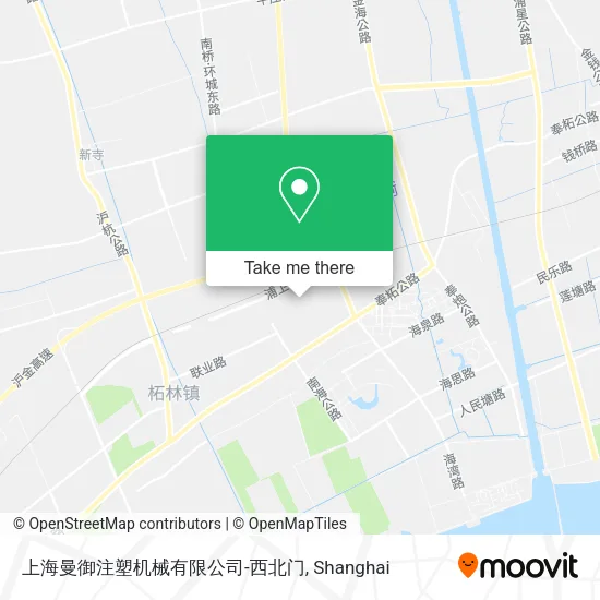 上海曼御注塑机械有限公司-西北门 map