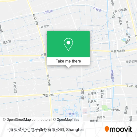 上海买菜七七电子商务有限公司 map