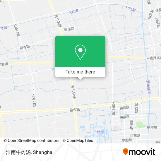 淮南牛肉汤 map