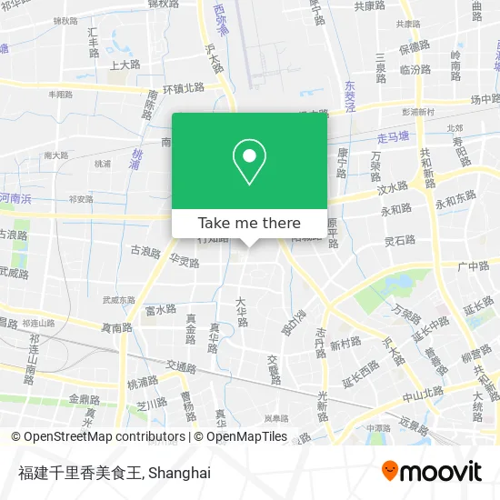 福建千里香美食王 map
