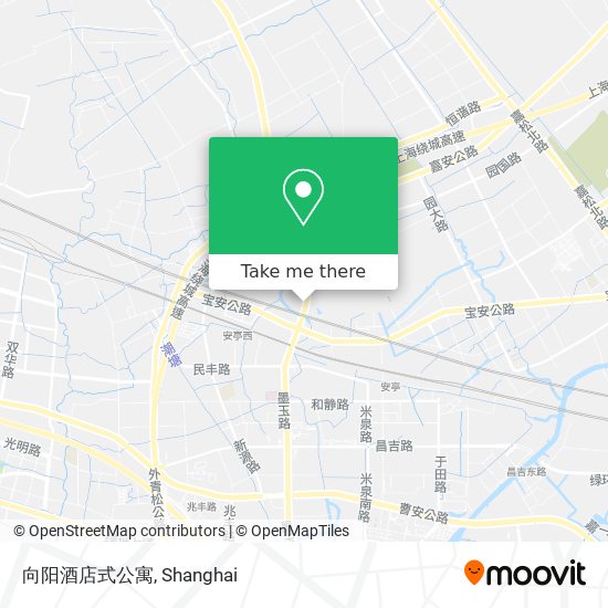 向阳酒店式公寓 map