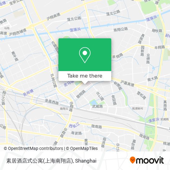 素居酒店式公寓(上海南翔店) map