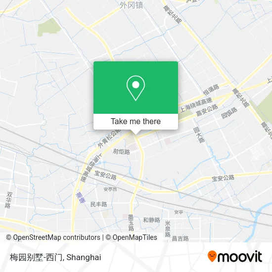 梅园别墅-西门 map