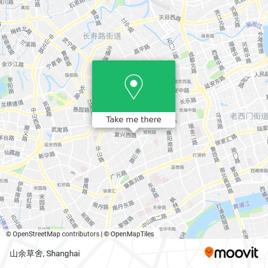 山余草舍 map