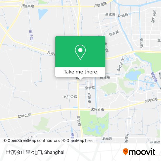 世茂佘山里-北门 map