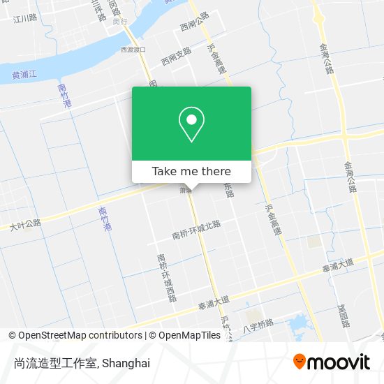 尚流造型工作室 map