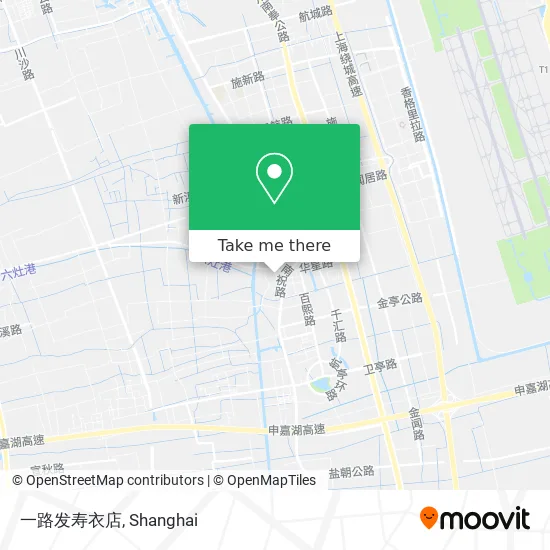 一路发寿衣店 map