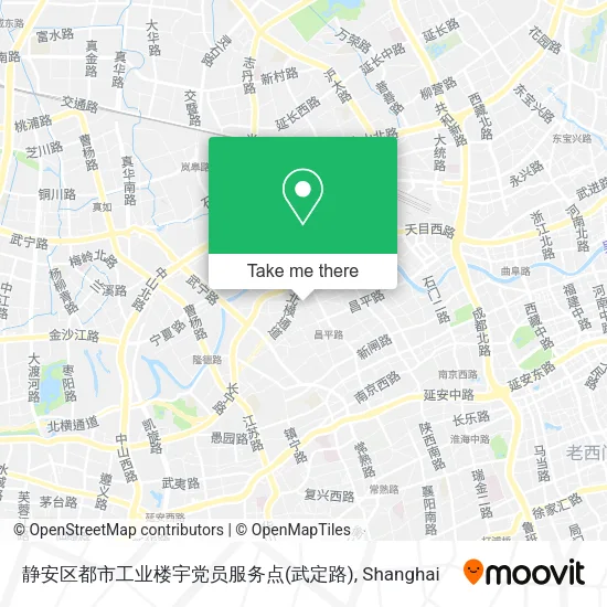 静安区都市工业楼宇党员服务点(武定路) map