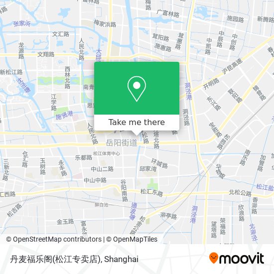 丹麦福乐阁(松江专卖店) map