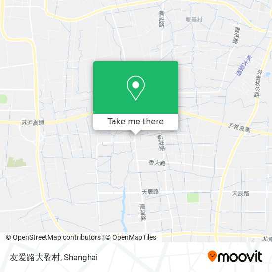 友爱路大盈村 map