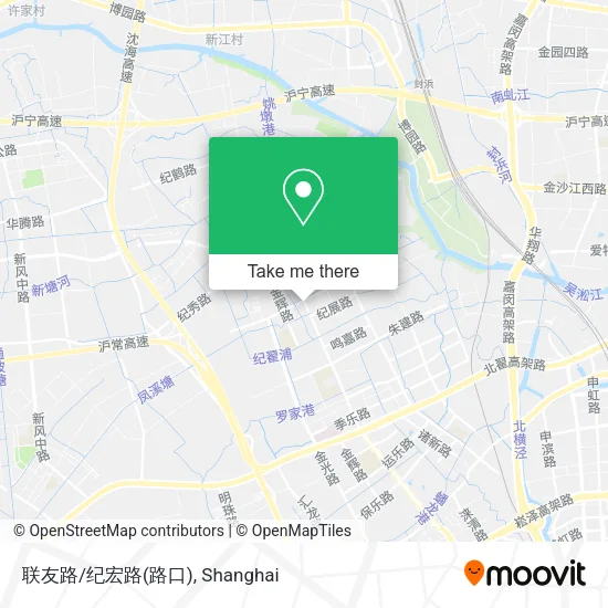 联友路/纪宏路(路口) map