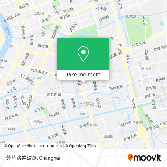 芳草路连波路 map