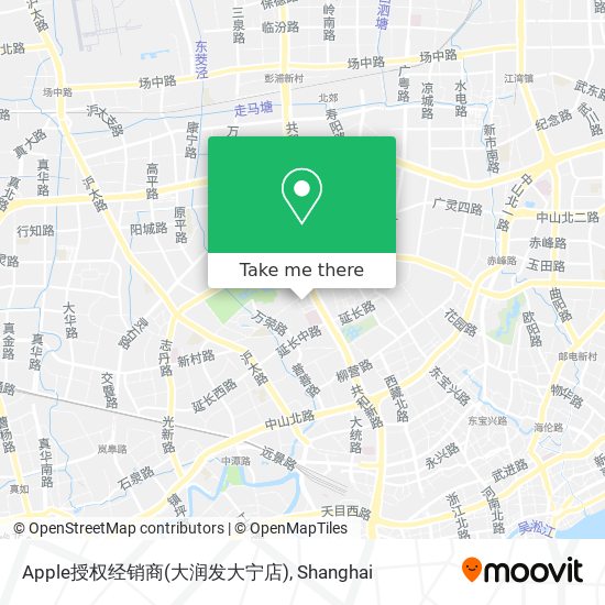 Apple授权经销商(大润发大宁店) map