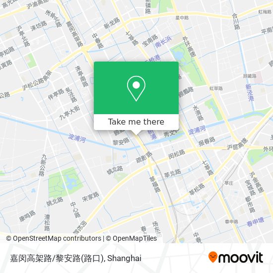 嘉闵高架路/黎安路(路口) map