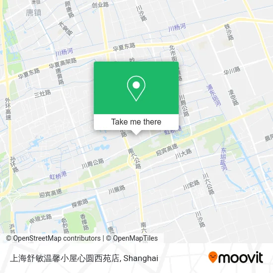 上海舒敏温馨小屋心圆西苑店 map