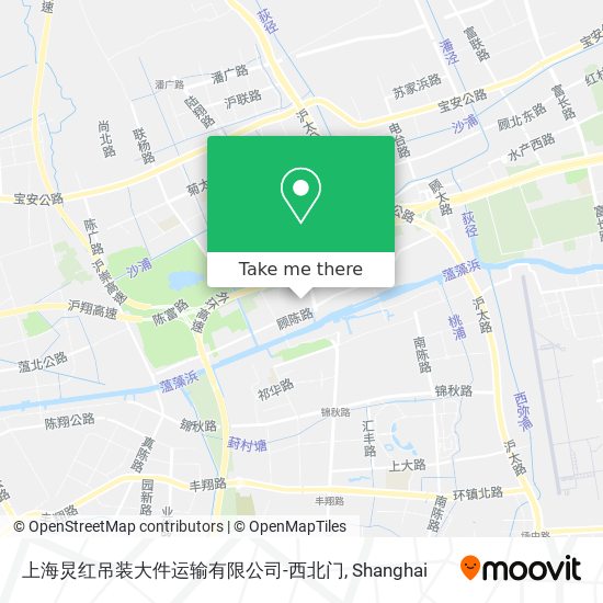 上海炅红吊装大件运输有限公司-西北门 map