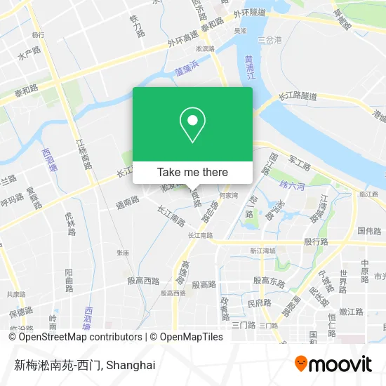 新梅淞南苑-西门 map