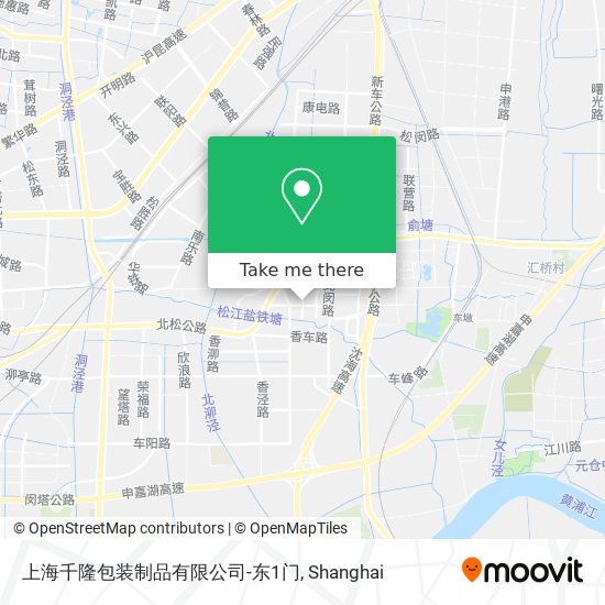 上海千隆包装制品有限公司-东1门 map
