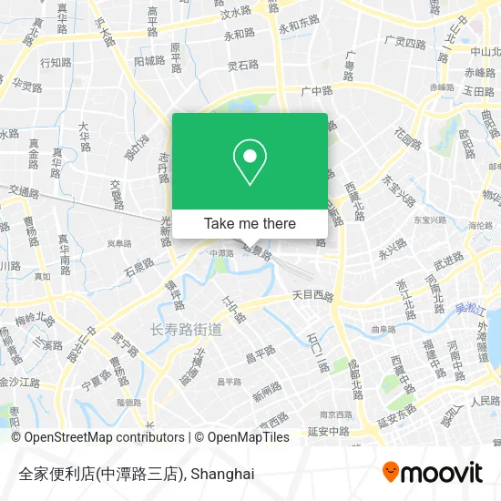 全家便利店(中潭路三店) map