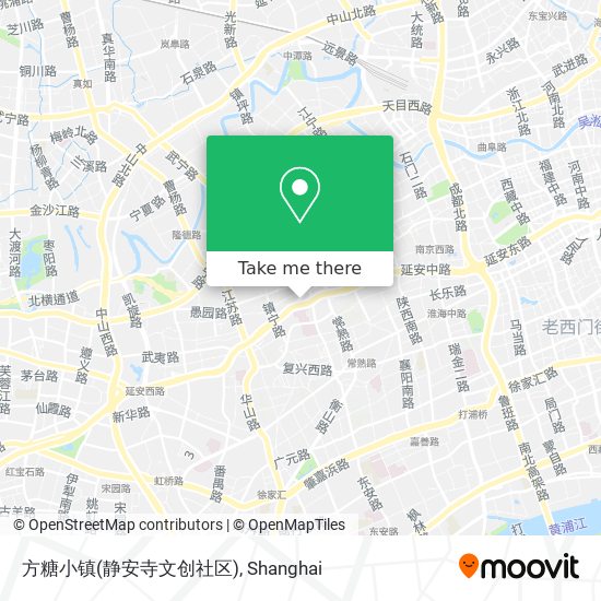 方糖小镇(静安寺文创社区) map