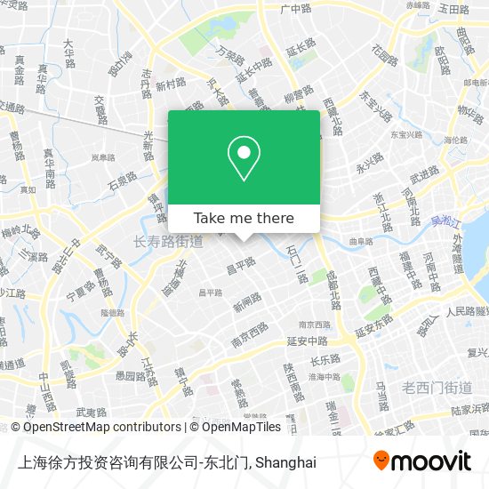 上海徐方投资咨询有限公司-东北门 map