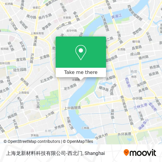 上海龙新材料科技有限公司-西北门 map