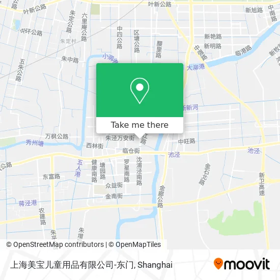 上海美宝儿童用品有限公司-东门 map