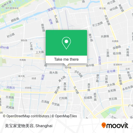 美宝家宠物美容 map