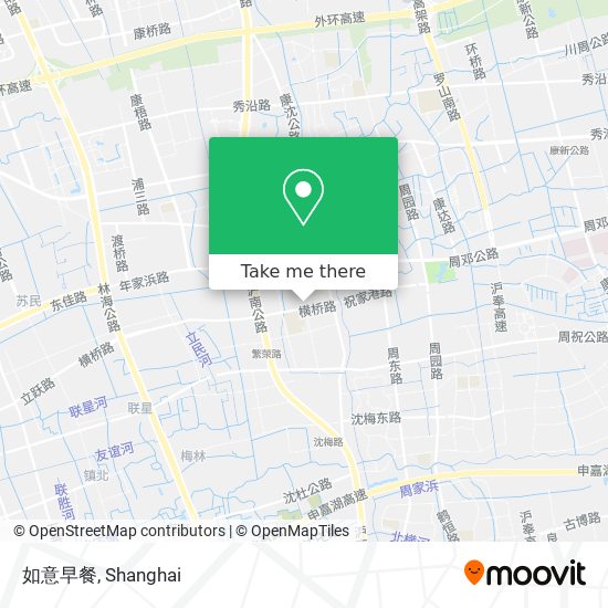 如意早餐 map