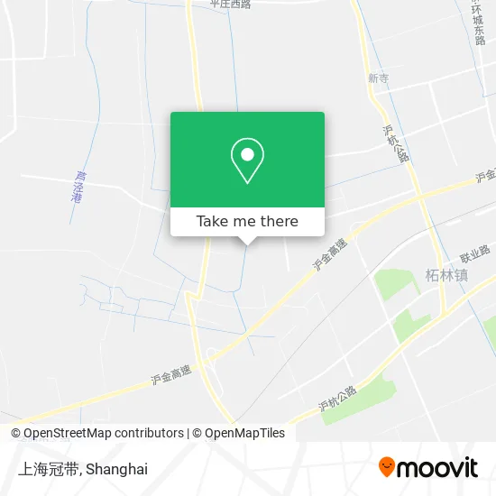 上海冠带 map