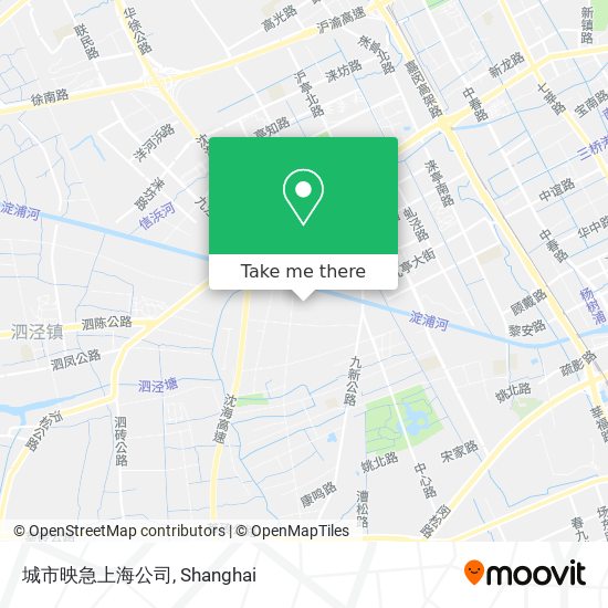 城市映急上海公司 map