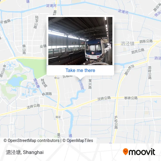 泗泾塘 map