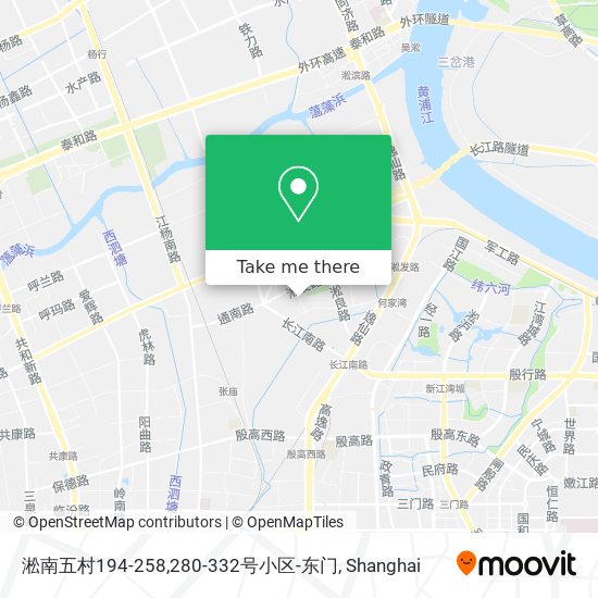 淞南五村194-258,280-332号小区-东门 map
