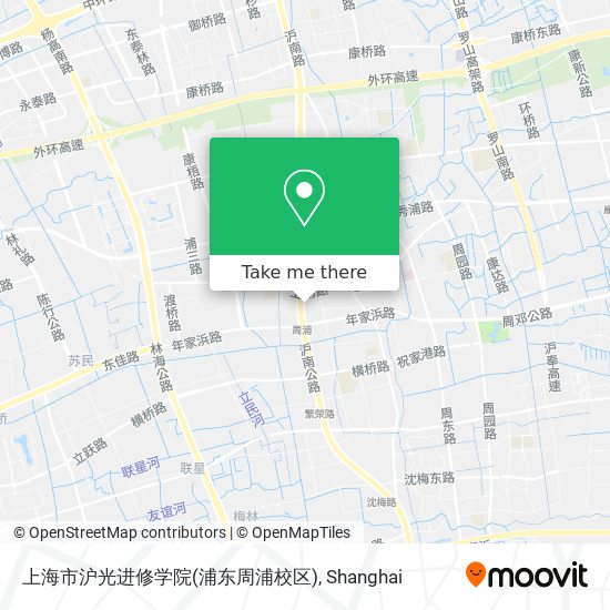上海市沪光进修学院(浦东周浦校区) map