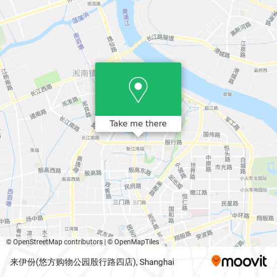 来伊份(悠方购物公园殷行路四店) map