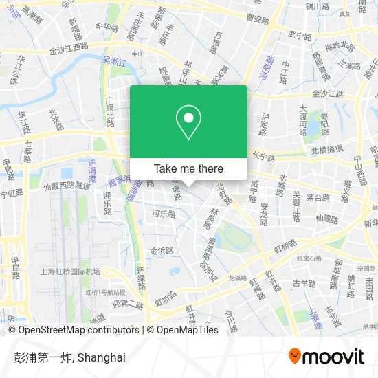 彭浦第一炸 map