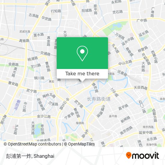 彭浦第一炸 map