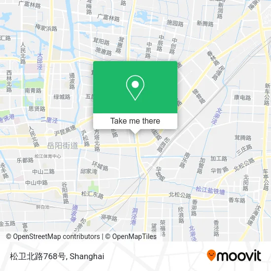 松卫北路768号 map