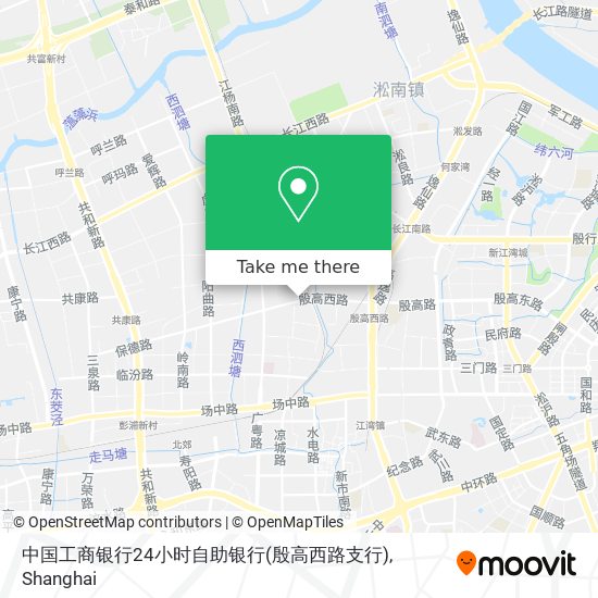 中国工商银行24小时自助银行(殷高西路支行) map