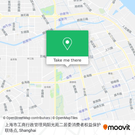上海市工商行政管理局阳光苑二居委消费者权益保护联络点 map