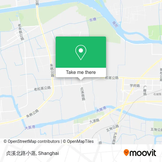 贞溪北路小蒸 map