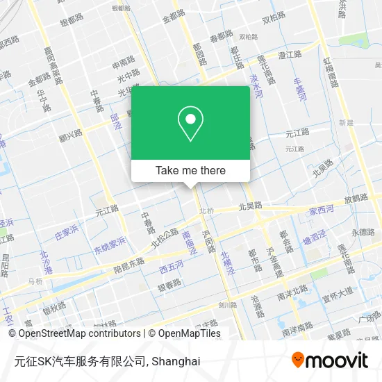 元征SK汽车服务有限公司 map