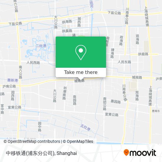 中移铁通(浦东分公司) map