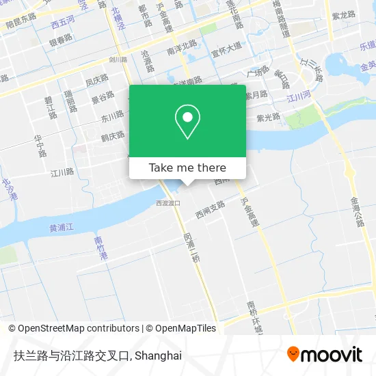 扶兰路与沿江路交叉口 map