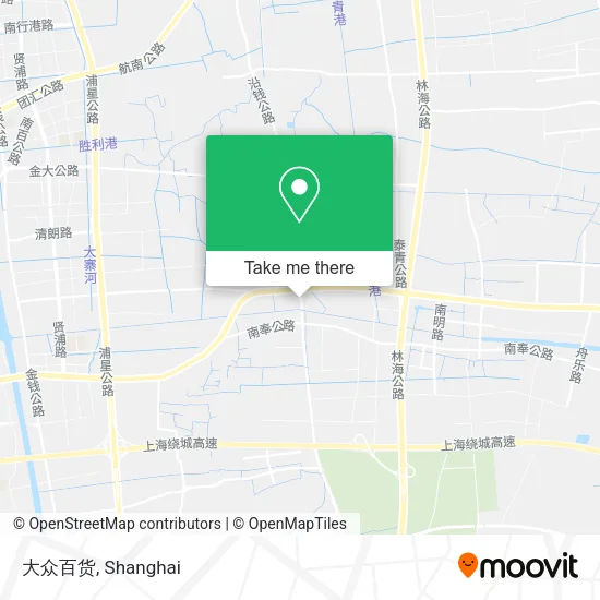 大众百货 map