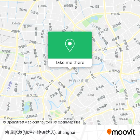 格调形象(镇坪路地铁站店) map
